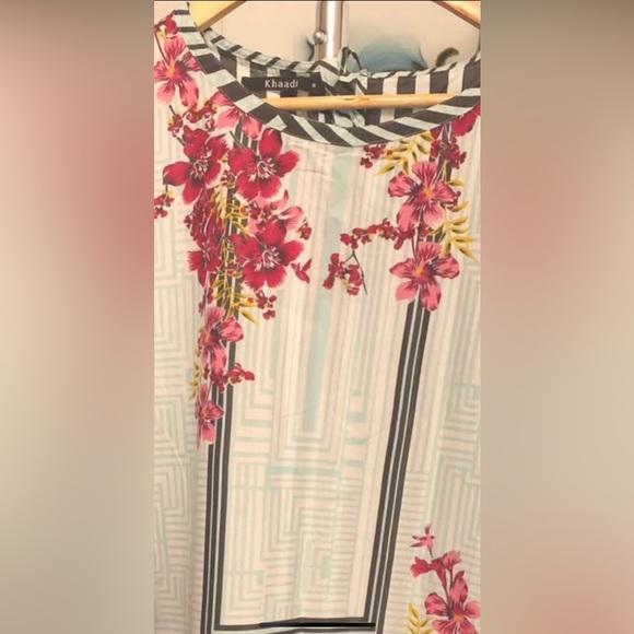 Printed COTTON Shirt.long sleeve shirt . Size small. - Picture 3 of 3